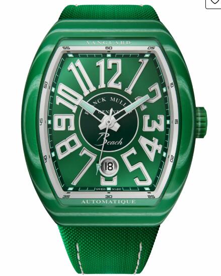 Franck Muller Vanguard Beach Summer Green Replica Watch